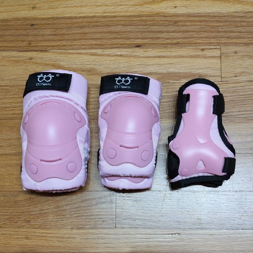 Pink Kids Protective Gear Set